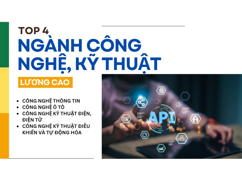TOP 4 ngành Công nghệ, Kỹ thuật có mức lương “khủng”