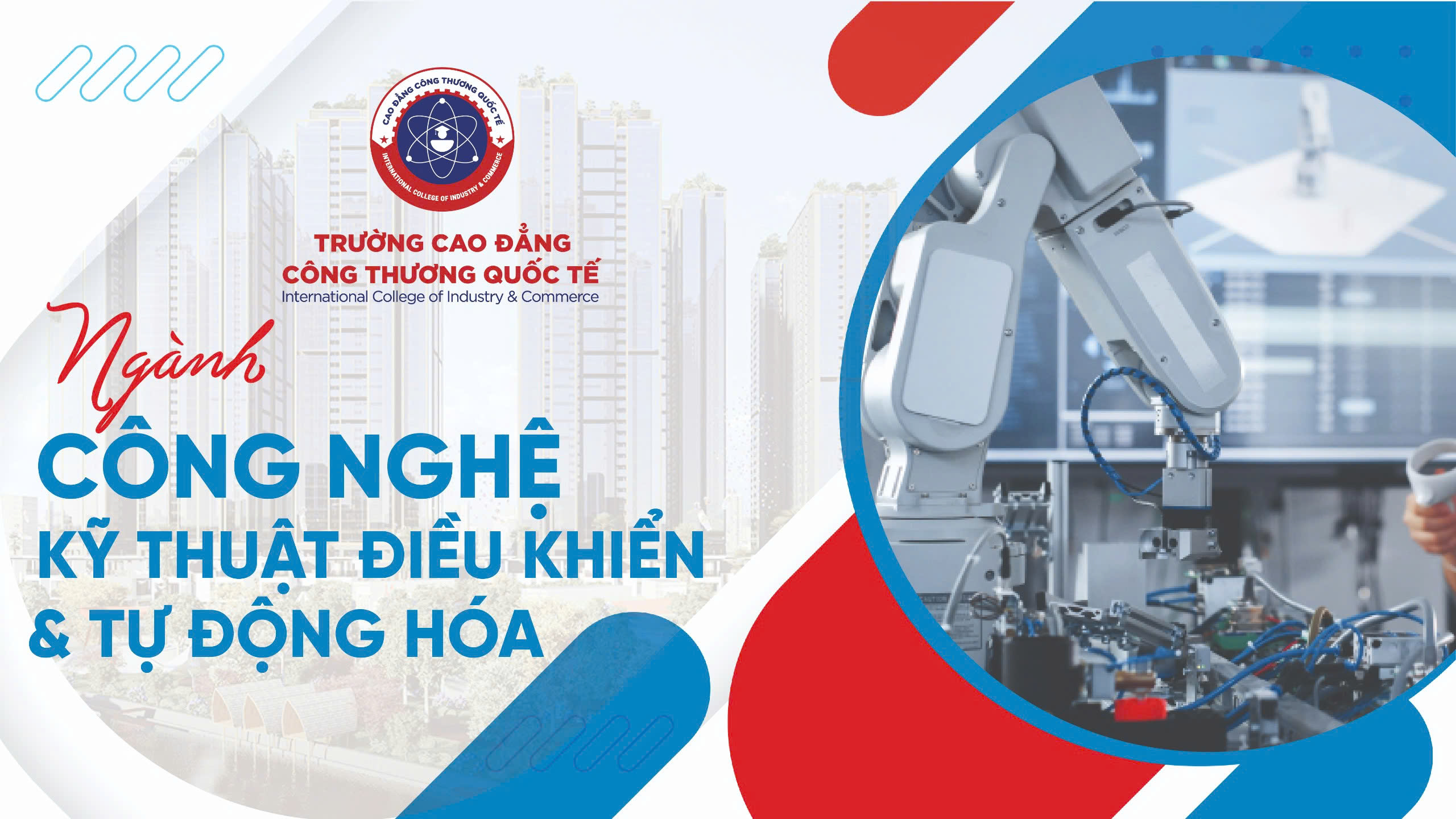 Ngành Công nghệ kỹ thuật Điều khiển và Tự động hóa