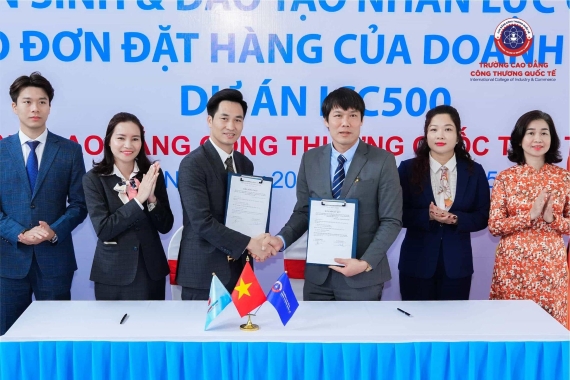 Đào tạo theo đơn đặt hàng của doanh nghiệp giúp sinh viên ICC chắc cơ hội việc làm.