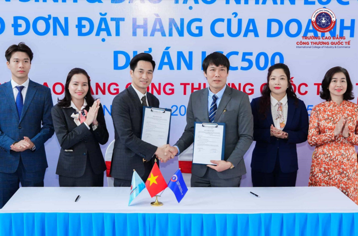 Mạng lưới liên kết lớn của Cao đẳng Công thương Quốc tế giúp sinh viên được đảm bảo 100% việc làm Mạng lưới liên kết lớn của Cao đẳng Công thương Quốc tế giúp sinh viên được đảm bảo 100% việc làm