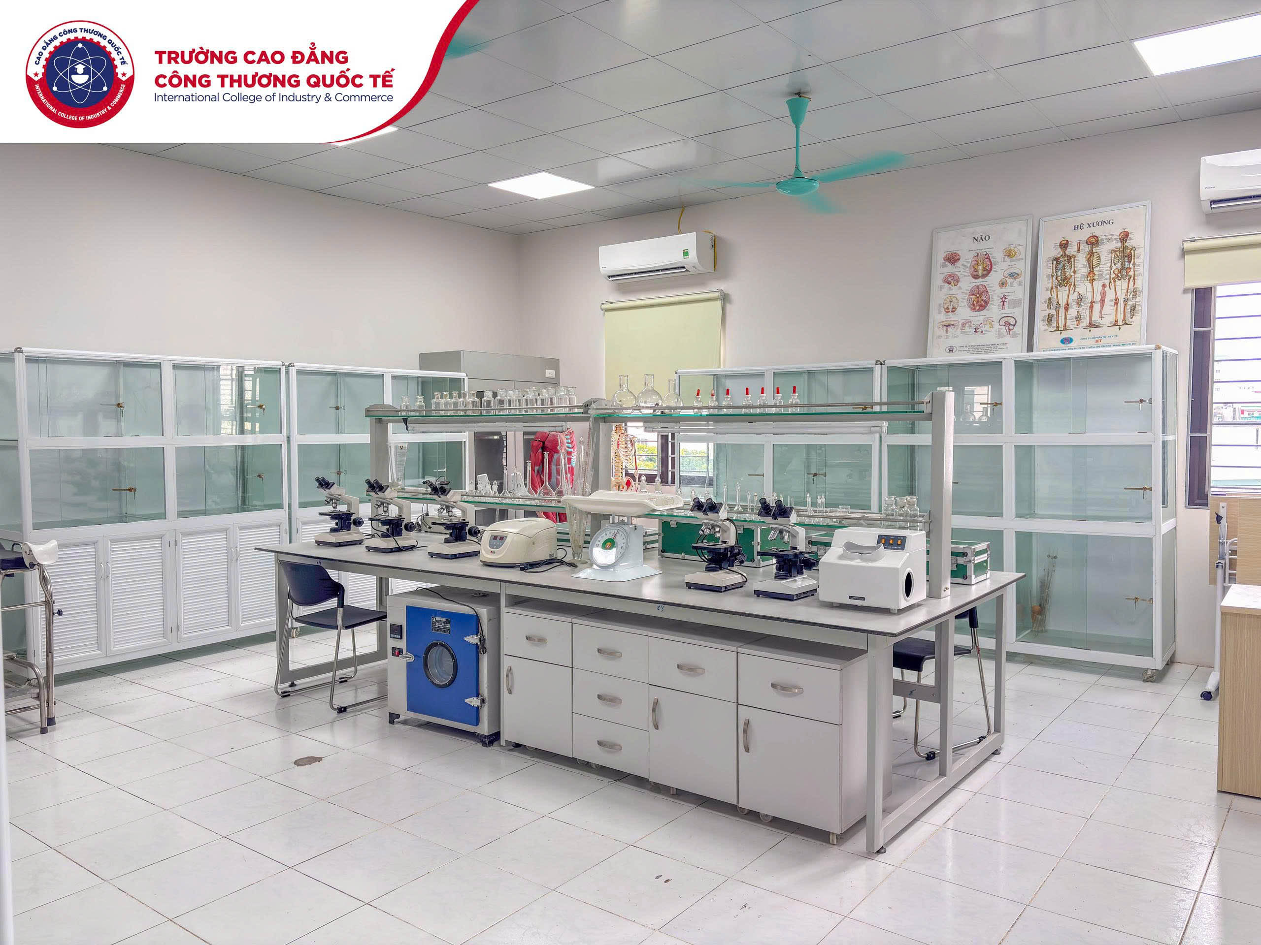 ICC đầu tư phòng thực hành toàn diện để sinh viên Y – Dược làm quen với nghiệp vụ chuyên môn một cách thực tế nhất