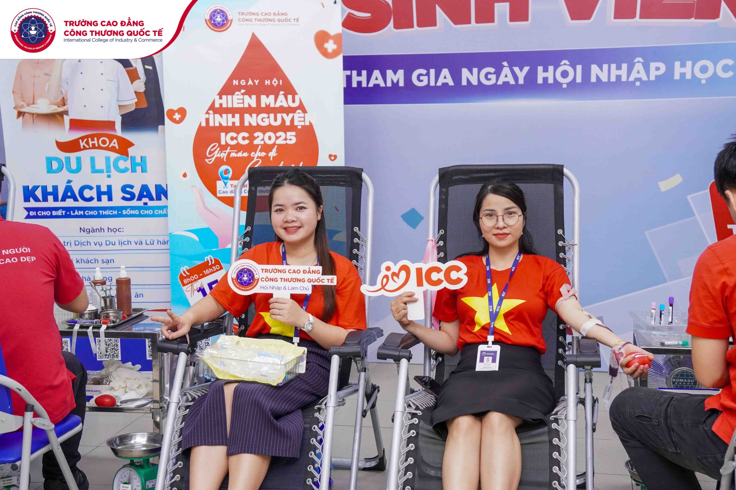 Đông đảo cán bộ nhân viên tại ICC tham gia Ngày hội hiến máu 2025 Đông đảo cán bộ nhân viên tại ICC tham gia Ngày hội hiến máu 2025
