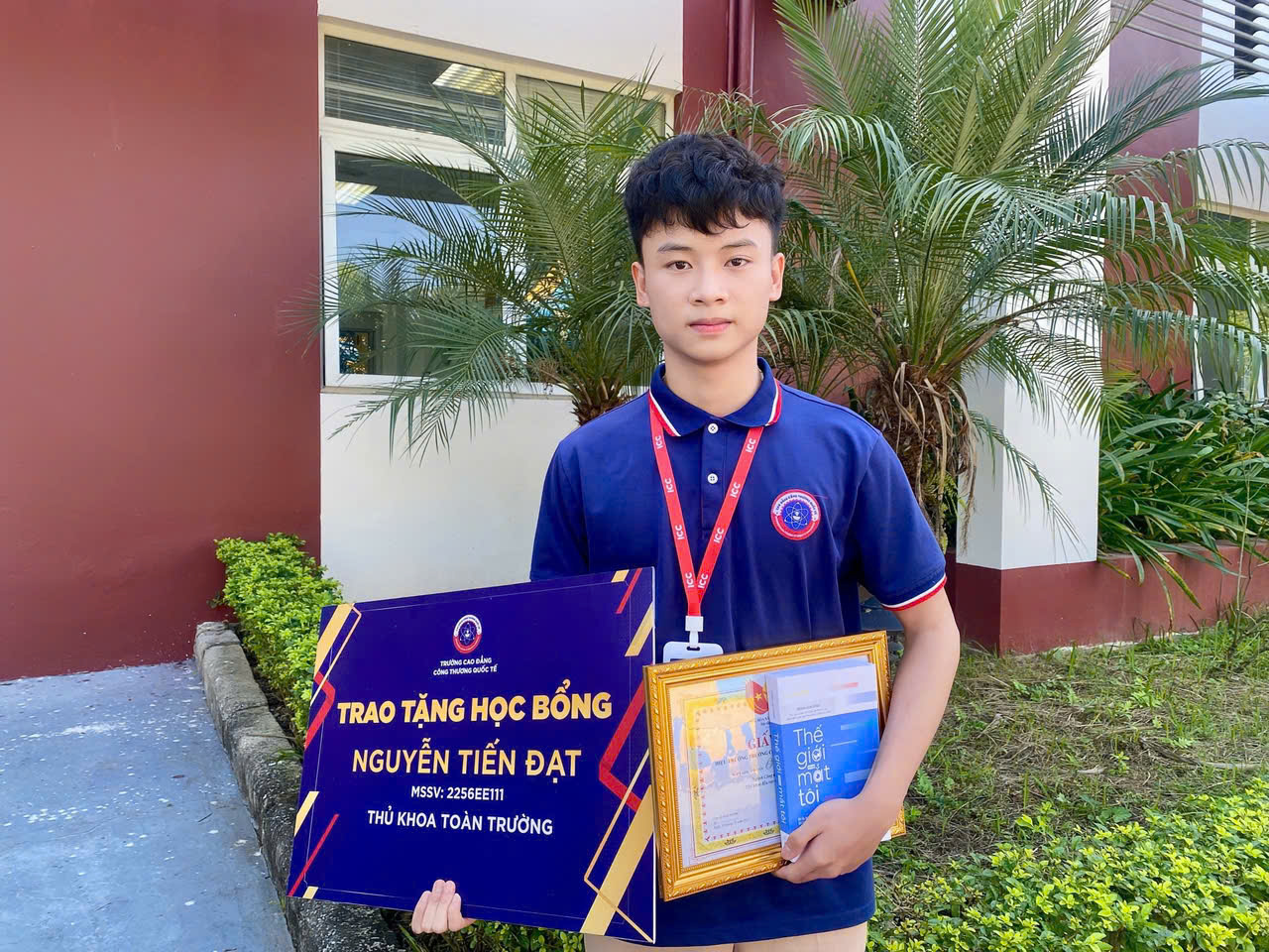 Nguyễn Tiến Đạt - Thủ khoa đầu vào toàn trường năm học 2025 - 2026.