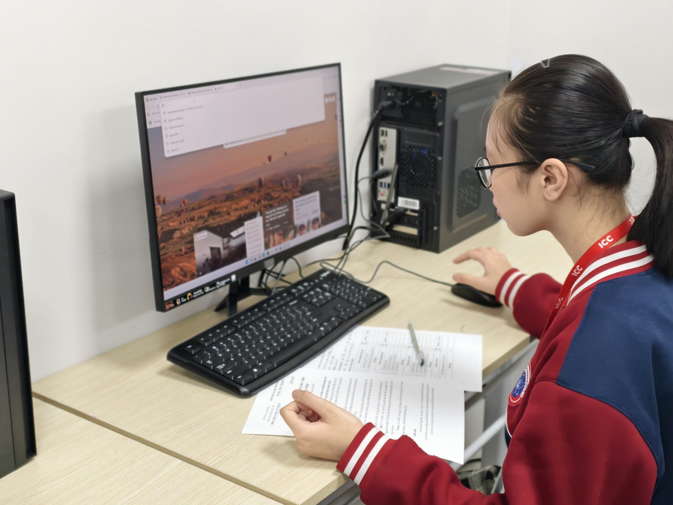 Môn thi thực hành Lắp ráp và cài đặt máy tính