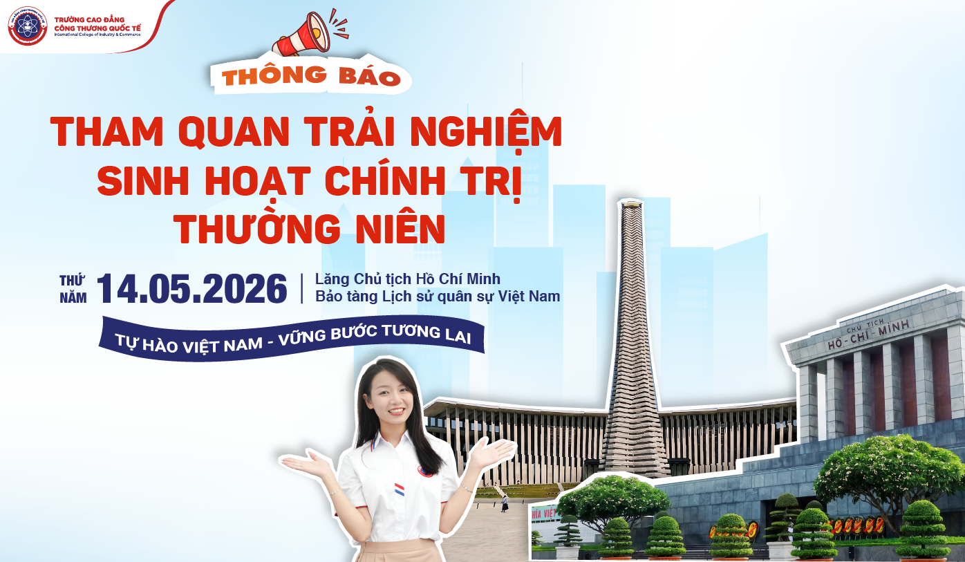 Hoạt động trải nghiệm thực tế tại Bảo tàng Lịch sử Quân sự Việt Nam của sinh viên ICC